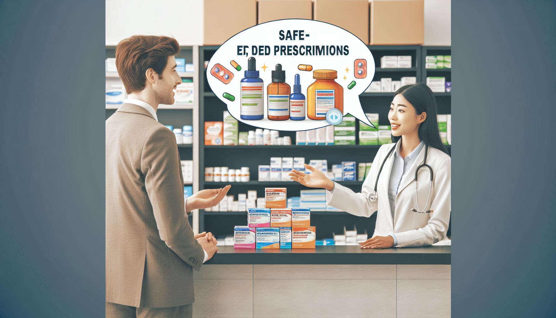 Image of over-the-counter ED remedies, supplements, and guidance with a medical professional